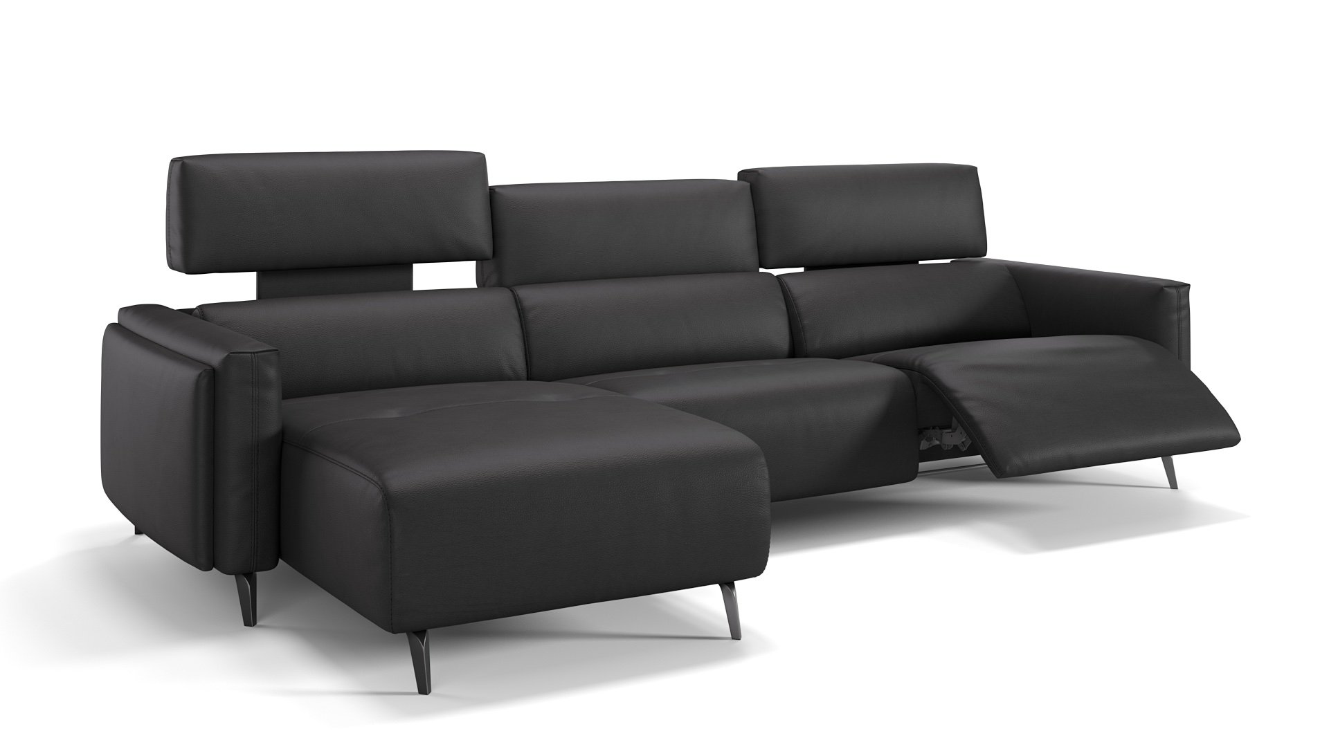 Leder Ecksofa AVELLA