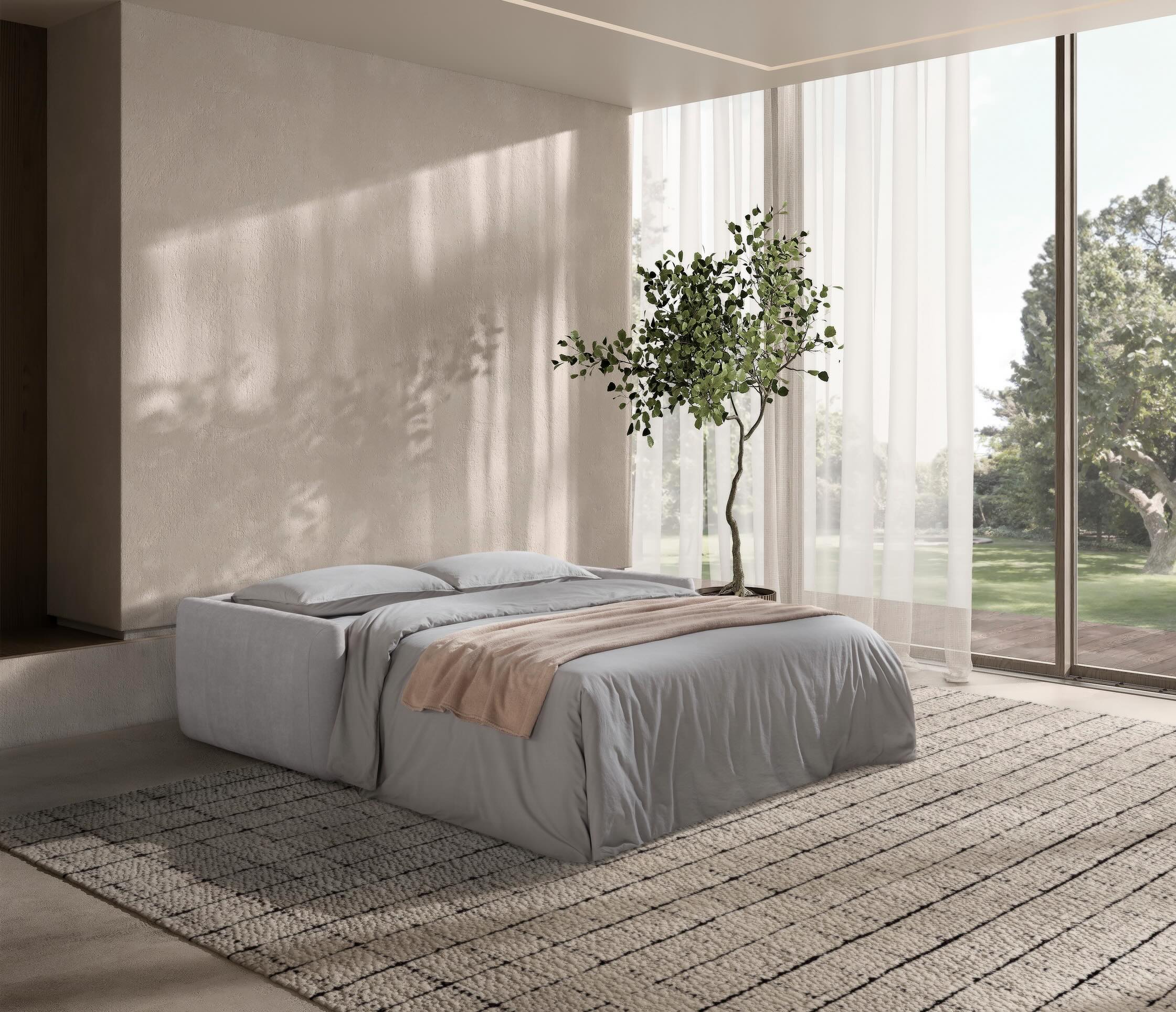2-Sitzer Schlafsofa CORTINO