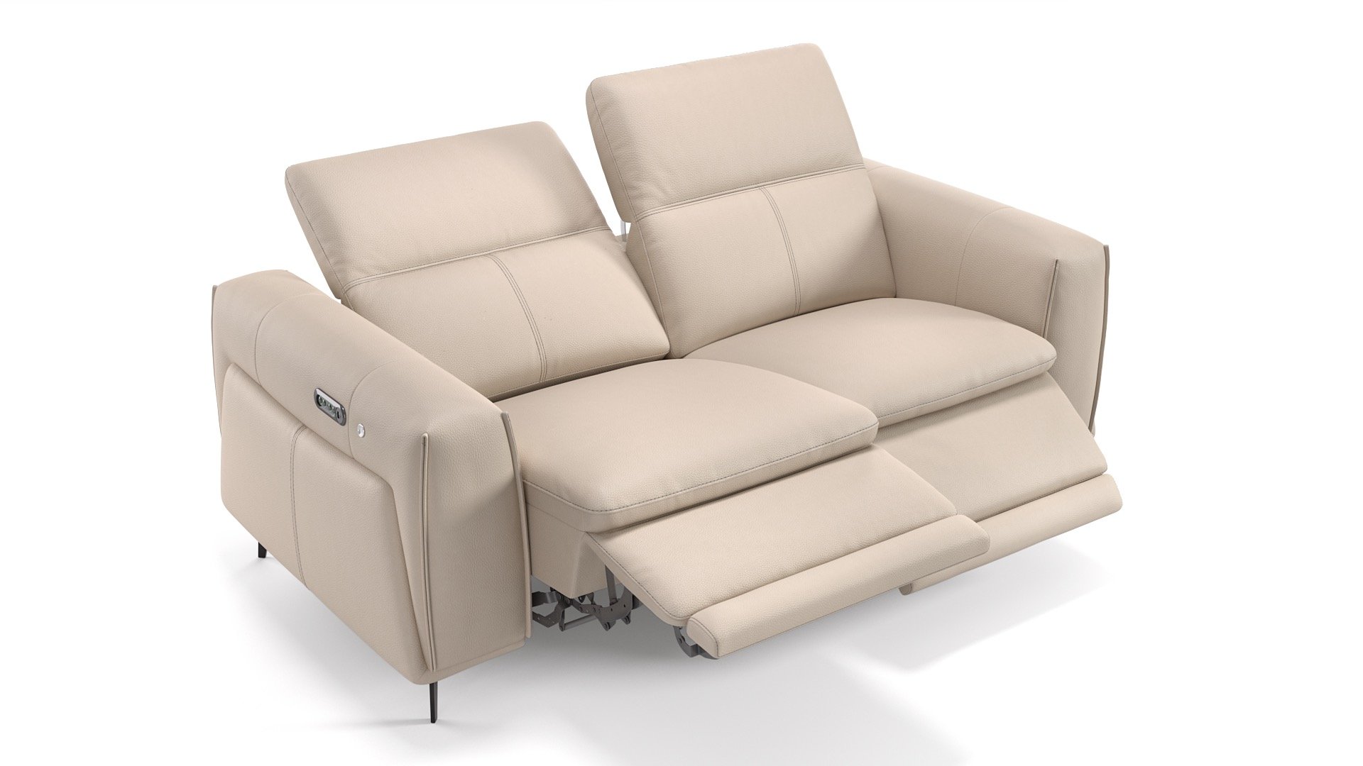 Leder 2-Sitzer Sofa BELLUNO