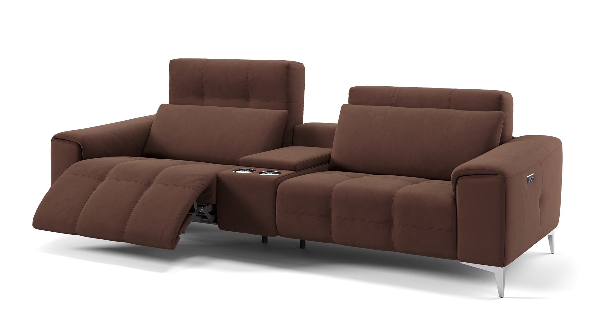 Stoff 2-Sitzer Kinosofa SALENTO