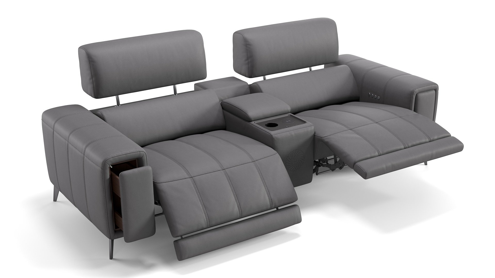 Leder Kinosofa LINERA