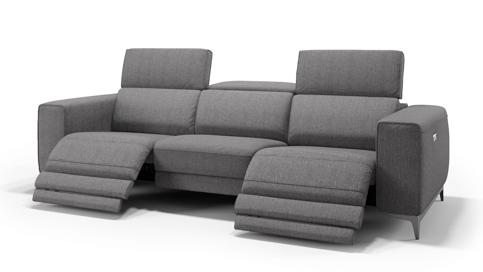 Stoff 3-Sitzer Sofa XXL CUPELLO