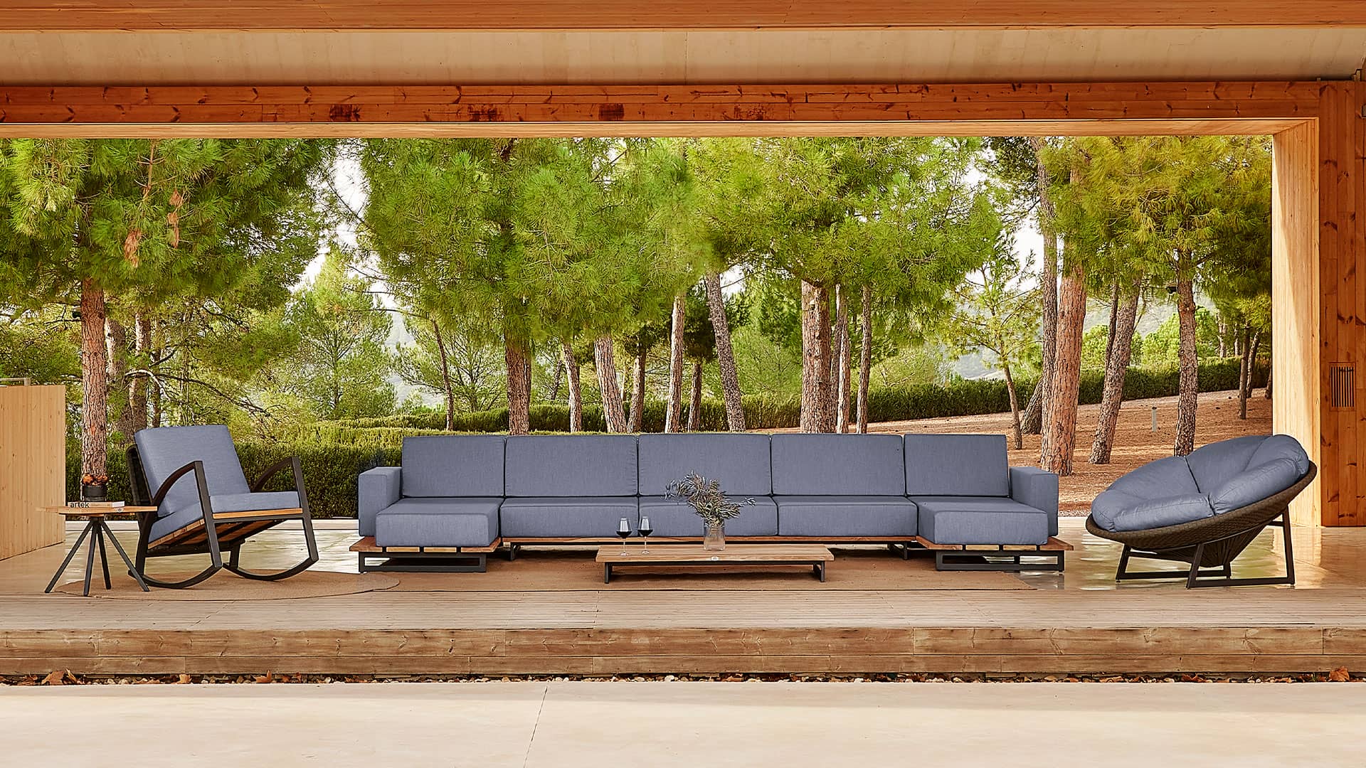 MIAMI runder Outdoor-Sessel