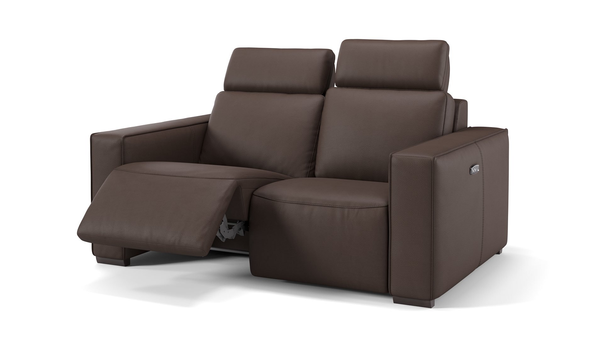 Leder 2-Sitzer Sofa BERGAMO