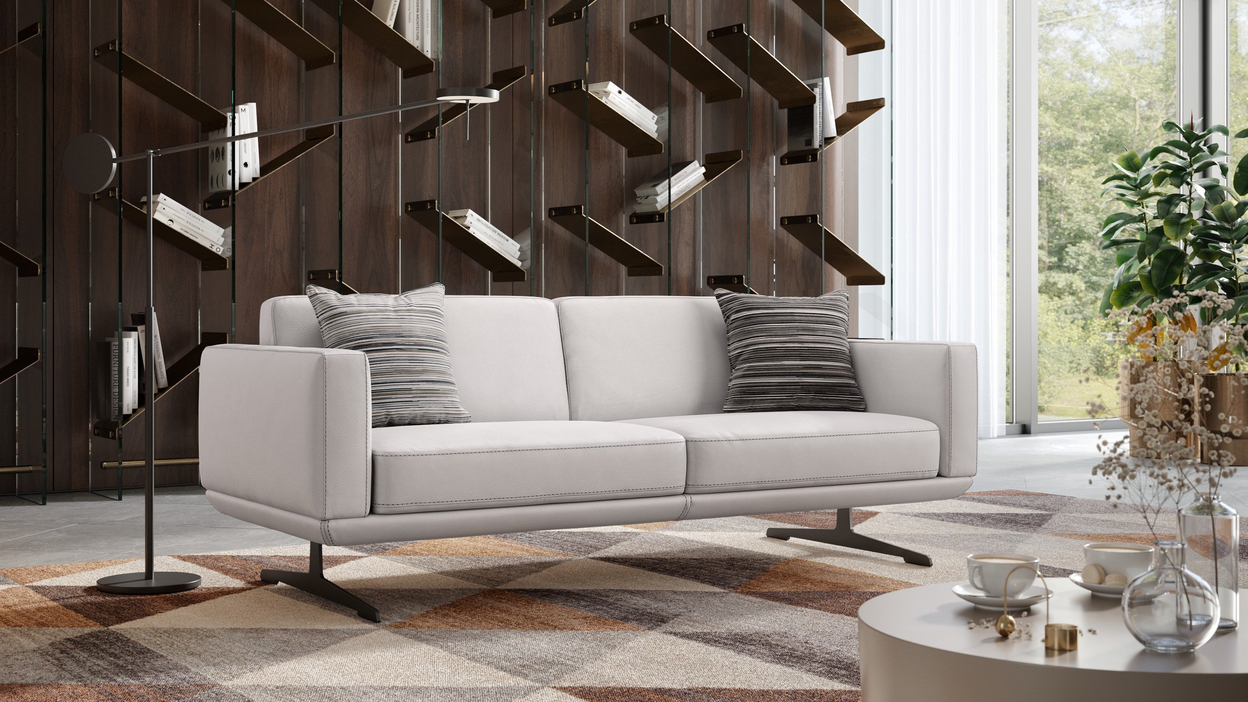 Leder 3-Sitzer Sofa MARETO