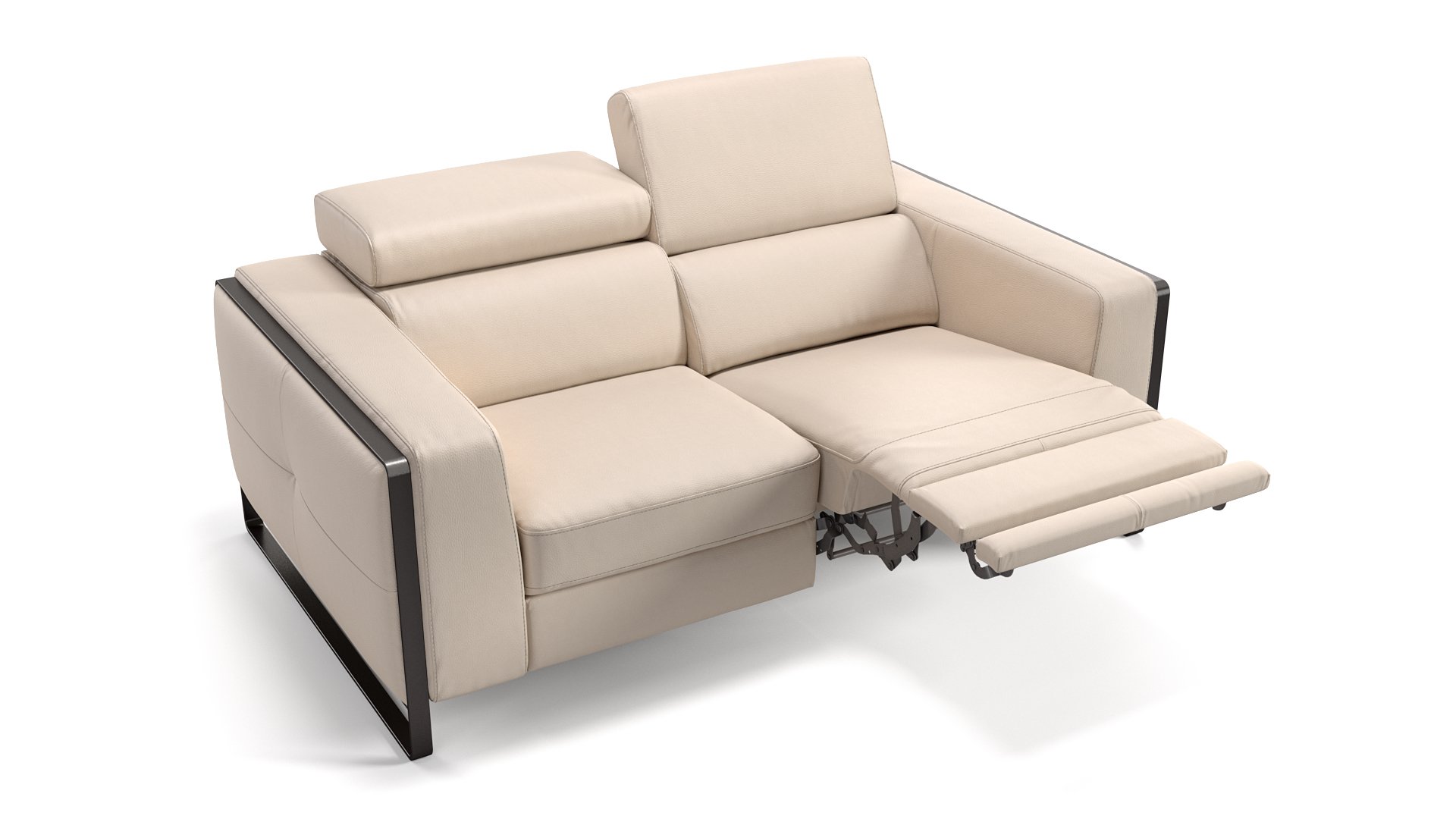 Leder 2-Sitzer MANZANO