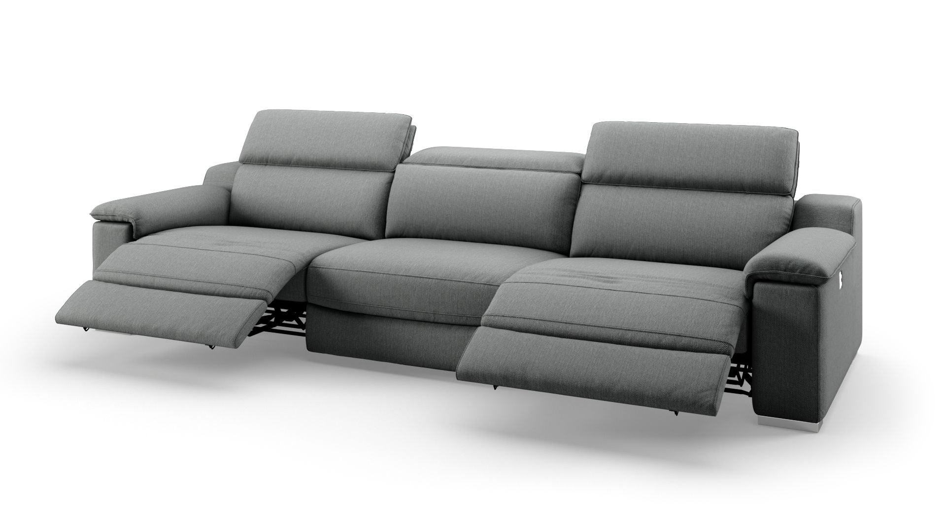 Stoff 3-Sitzer Sofa XXL MACELLO