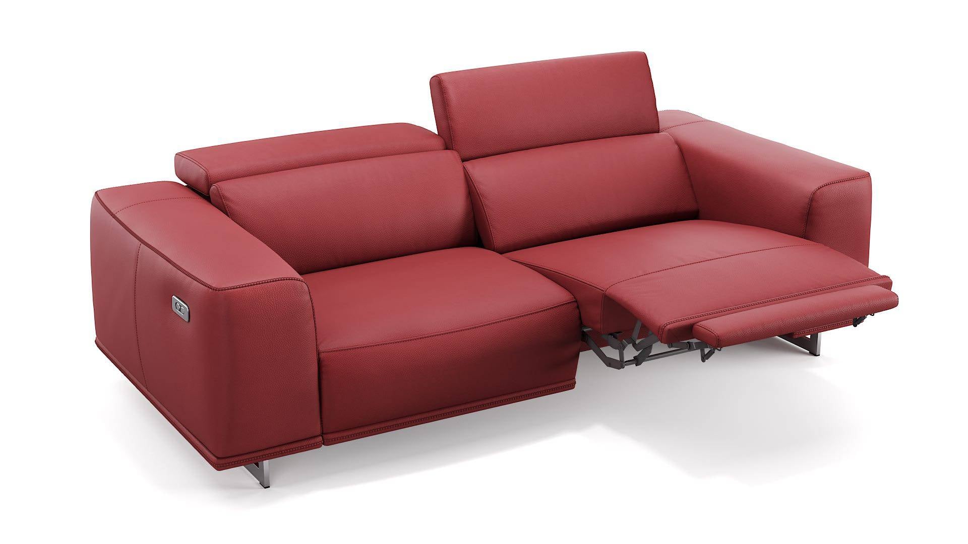 Italienisches Ledersofa Itala | 3-Sitzer Sofa | Sofanella