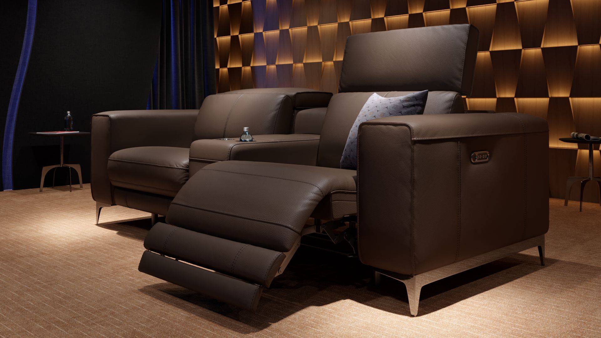 Cupello Kinosofa elektrische Relaxfunktion Sofanella