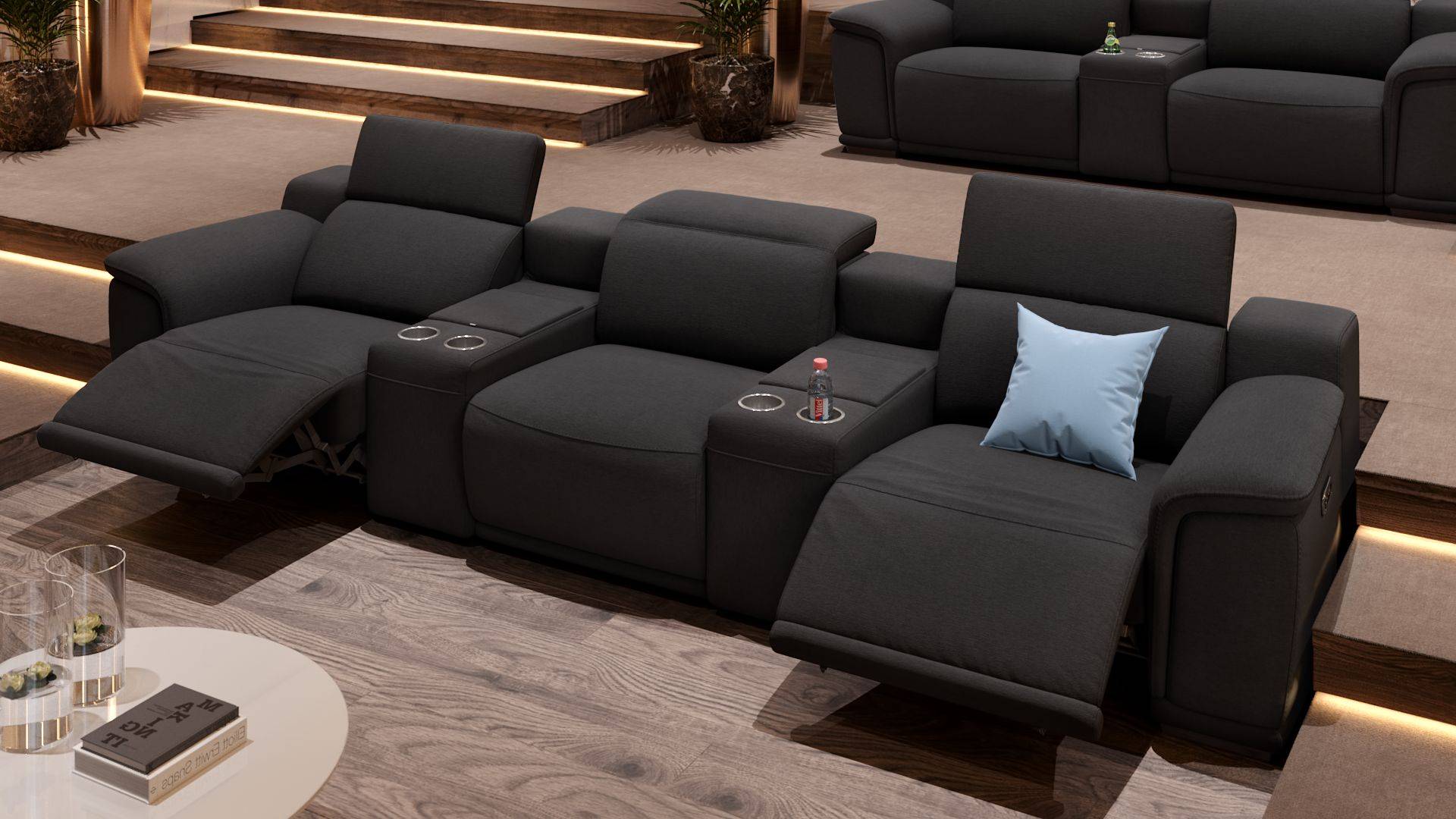 Kinosofa online kaufen 3Sitzer Kinocouch Sofanella