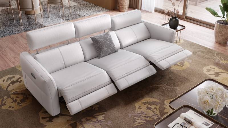 Italienische Designer Ledergarnitur kaufen | Sofanella